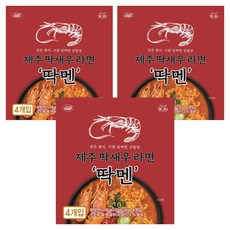 아일랜드슈가 제주딱새우라면 딱멘 118g, 12개