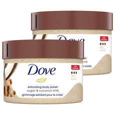 Dove 多芬 Sugar&Coconut Milk香磨砂膏, 2個