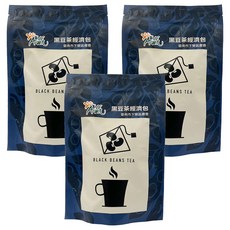 A贏 下營區農會 黑豆茶經濟包, 15g, 20包, 3袋