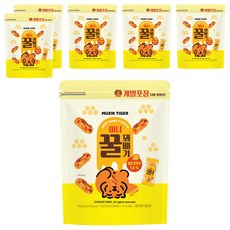 무직타이거 미니꿀꽈배기, 6개, 400g