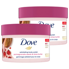 Dove 多芬 石榴籽&乳油木果香磨砂膏, 2個