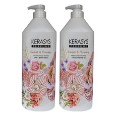 KERASYS 甜美花香香氛護髮乳, 1L, 2瓶