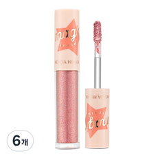 홀리카홀리카 아이 메탈 글리터 3.5g, 09 피치크러쉬, 6개