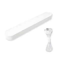 收納部屋 LED宿舍燈 3色調光 USB充電款 附充電線 白光/暖光/自然光 檯燈/壁燈, 1個