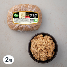 맑은물에 정학님 전통 청국장, 1kg, 2개