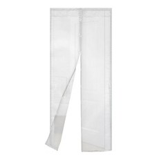 磁吸式防蚊門簾 基礎款, 基礎白