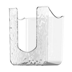 Aster 濕紙巾收納盒 壁掛式 抽取順暢 防塵保濕 節省空間, 透明色, 1個