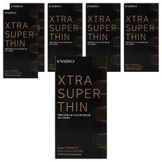 엔시토 엑스트라 슈퍼 씬 콘돔, 10개입, 6개