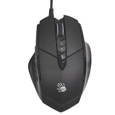 A4TECH 雙飛燕 bloodY 血手幽靈 滑鼠 含血手寶典軟體, V7, 黑色