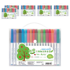 SIMBALION 雄獅 三角細字彩色筆 3036, 36色, 6盒