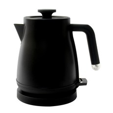퀸센스 스테인레스 전기포트 1.2L, QS-120KF(블랙)