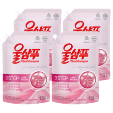 Wool Shampoo 吾香服 經典補充包, 4個, 1.3L