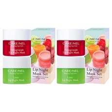CARE NEL 晚安唇膜組, 萊姆香 + 石榴香, 2組