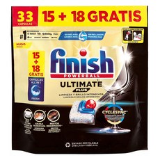finish ULTIMATE PLUS 極致強效洗碗錠 33顆, 1包, 402.6g