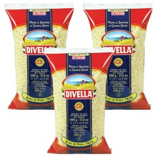 DIVELLA 德威樂 胡椒粒造型義大利麵, 500g, 3個