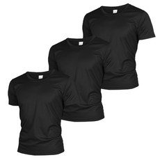 KOLON 中性款短袖圓領素色T恤 3入