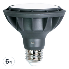 Gunsik LED PAR30 擴散型軌道燈燈泡 15W, 燈泡色, 6個