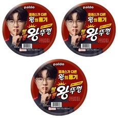 왕뚜껑 짬뽕 컵라면 110g, 3개