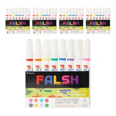 TUCO.B Flash螢光白板筆 8色, 混色, 5套