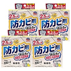 EARTH 地球製藥 衛浴防霉煙霧劑, 最長2.5個月, 無香性, 170g, 4盒