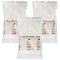 TAILI 太力 無氣閥免抽氣立體收納壓縮袋 40x60cm, 3個裝, 1組