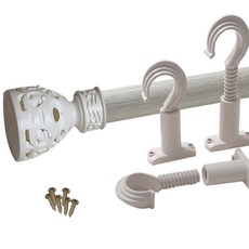 썬데코 35mm 커튼봉 빅장구 조절용브라켓제공, 연오크