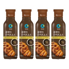 Chungjungone 經典炸豬排醬, 4個, 400g