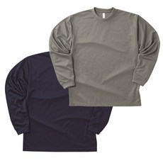 T-FARM 男士運動網眼防紫外線長袖T恤 2件組