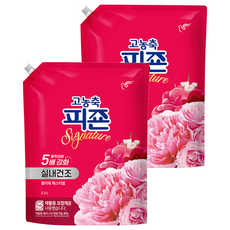 碧珍 Signature高濃縮衣物柔軟精補充包 花季慶典, 2.3L, 2個