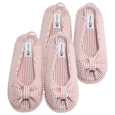 HOME ALICE 檢查前開口鞋套, 粉紅色, 2組