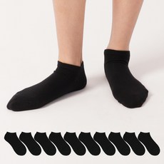 가나양말 여성용 프리미엄 무지 발목 양말 10켤레 세트