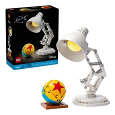 LEGO 樂高 IDEAS 迪士尼皮克斯頑皮跳跳燈 Disney Pixar Luxo Junior 21357, 1組, 混和顏色