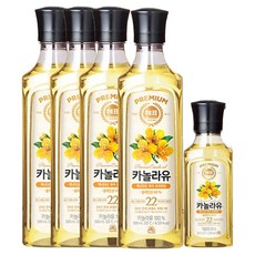 Haepyo 菜籽油 500ml 4瓶+250ml, 1組