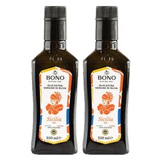 보놀리오 보노 IGP 시칠리아 엑스트라버진 올리브오일, 250ml, 2개