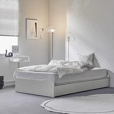 퍼니코 모어 프리미엄 호텔식 포켓스프링 필로우탑 매트리스 + 리츠 3단 서랍 헤드리스 수납침대 세트 방문설치, 32cm, 미디엄소프트