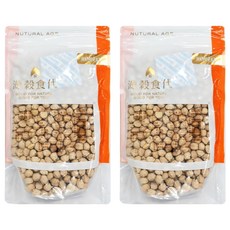 源穀食代 埃及豆 雪蓮子 鷹嘴豆, 非基因改造, 無農藥, 無防腐劑, 無添加, 500g, 2包