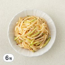 집반찬연구소 새콤오이무생채, 300g, 6개