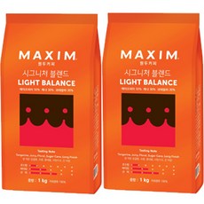 Maxim 麥心 衣索比亞烘培咖啡豆, 1kg, 2包