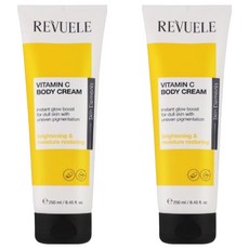 REVUELE 維他命C美白身體乳, 250ml, 2條