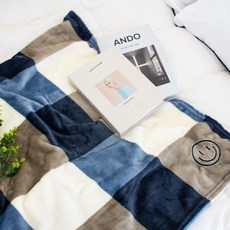 UNIQUE HOUSE HOME DECO Smile 超細纖維膝蓋毯