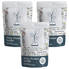 푸른빈 WPI 분리유청단백질 분말 가루, 500g, 3개