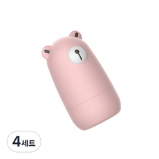 고나비 유아용 멀티 손톱깎이 세트, 핑크, 4세트
