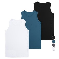 어반티 남녀공용 스포츠 기능성 쿨론 골지 나시 3p 세트