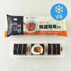 올곧 바바김밥 매콤제육김밥 (냉동), 1개입, 230g