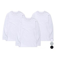 urbantee 中性素色長袖上衣3件組