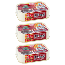 同榮 黑胡椒鰻 不含防腐劑 化學色素, 100g, 3罐