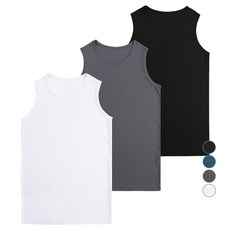 어반티 남녀공용 스포츠 기능성 쿨론 골지 나시 3p 세트