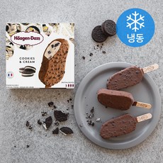 하겐다즈 쿠키앤크림 아이스크림바 (냉동), 80ml, 3개입, 1개