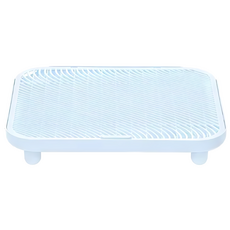 Mango 矮腳貓砂盆控砂台, 1個, 藍色