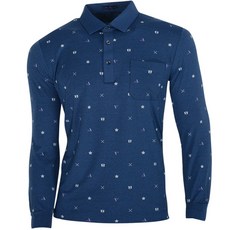 FERRA US 男士高爾夫彈性旗幟圖案T恤 CTPT2144FR9